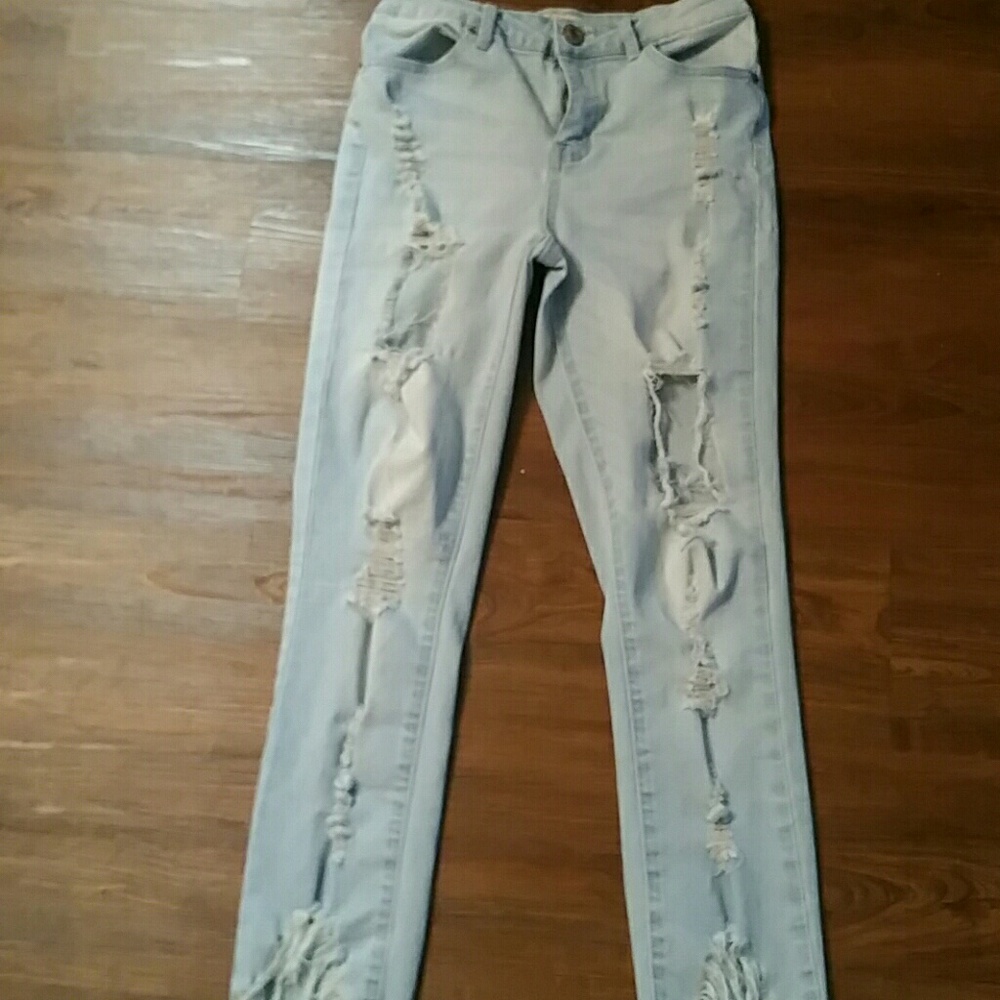 Distressed Jeans